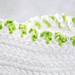 Doppelte Luftmaschenbogenborte