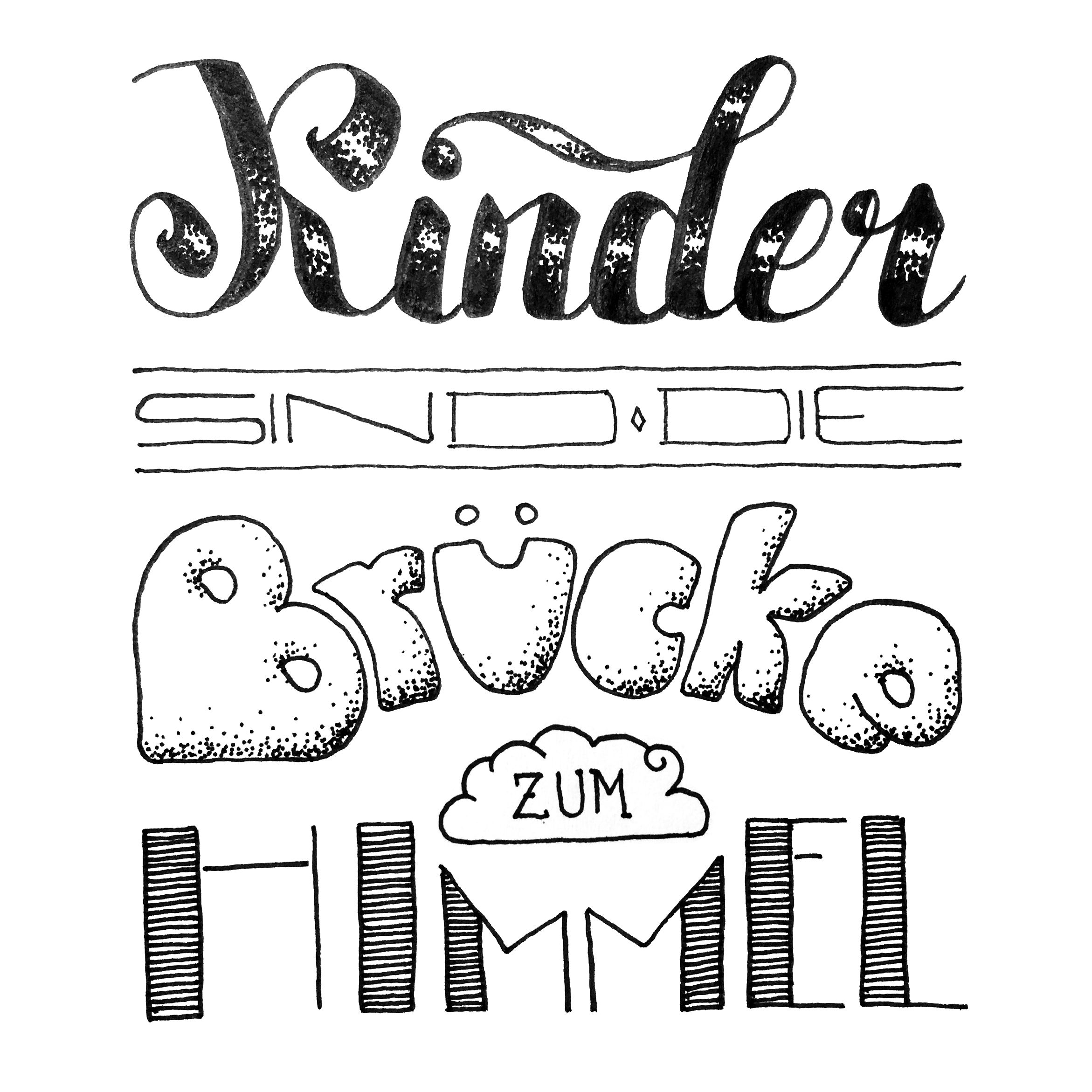 Kinder sind die Brücke zum Himmel Kinder sind die Brücke zum Himmel