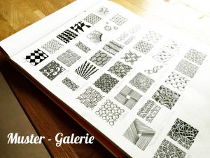 Zentangle inspirierte Muster-Galerie