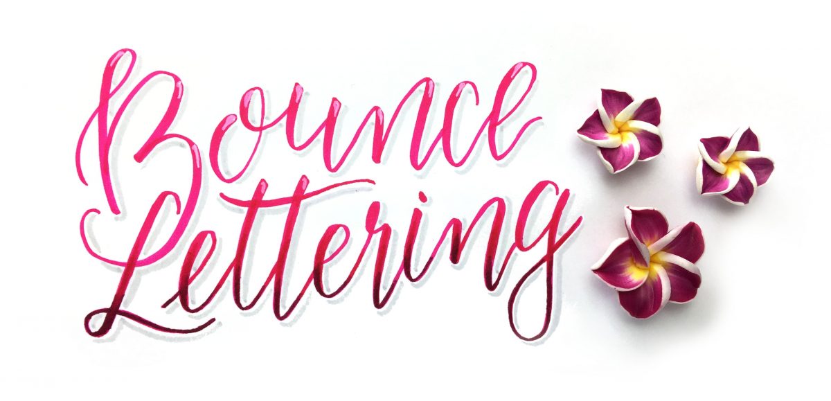 Bounce Lettering Bounce Lettering Workshop
