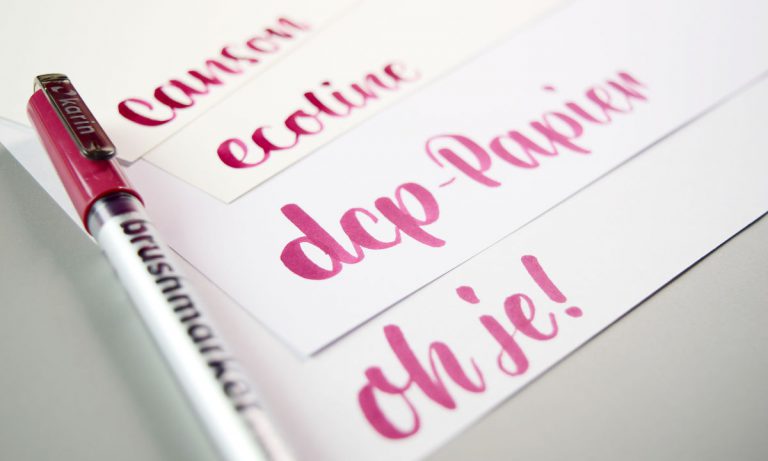 Das richtige Papier für karin Marker