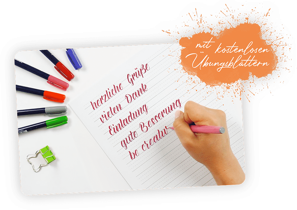 Kostenloser Brushlettering Crashkurs