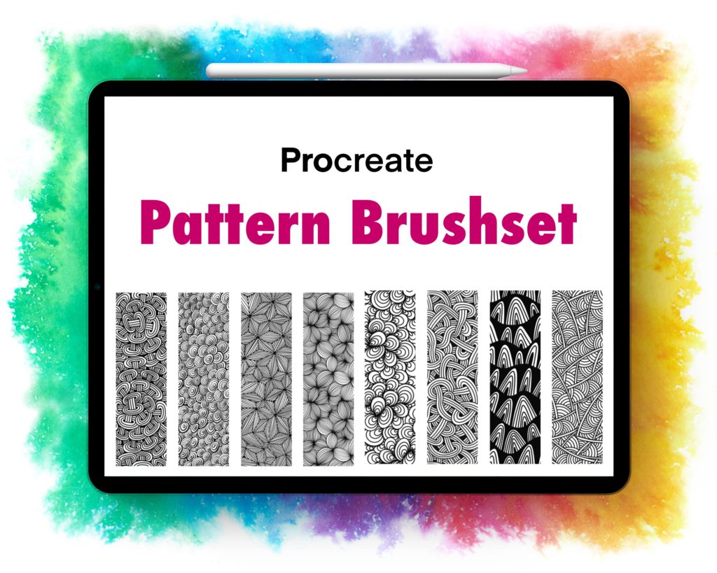Procreate Brushset Zentangle Patterns
